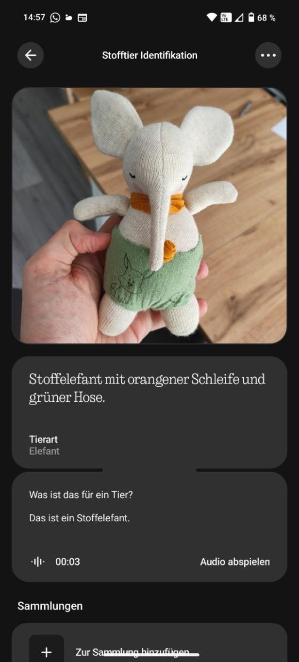 Essential Space Funktionen