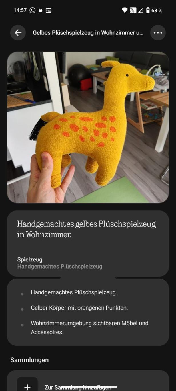 Essential Space Funktionen