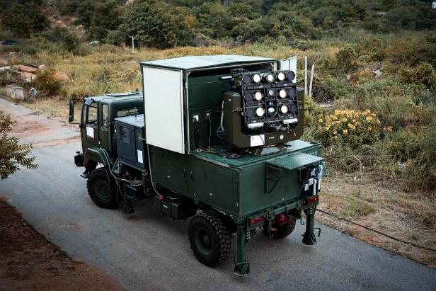 Indiens neue Laserwaffe Mk-II(A) Indiens neue Laserwaffe Mk-II(A)