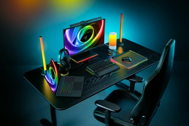 So stellt sich Razer einen kompletten Arbeits/Spielplatz mit dem Blade 16 vor So stellt sich Razer einen kompletten Arbeits/Spielplatz mit dem Blade 16 vor