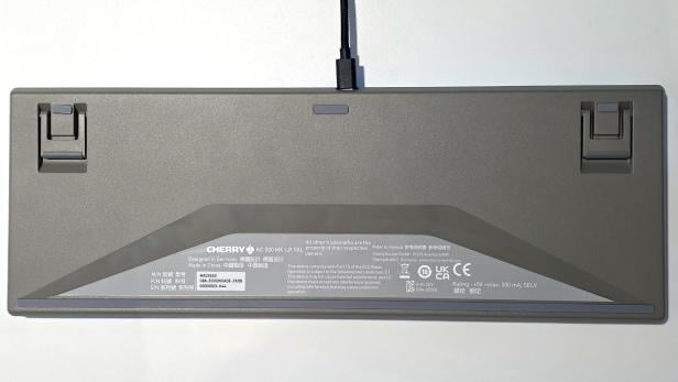 KC 500 MX LP (TKL) Unterseite KC 500 MX LP (TKL) Unterseite