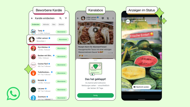 Werbung in WhatsApp