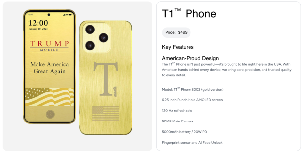 Das Trump-Handy T1 Phone