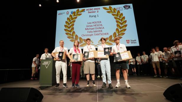 Gewinner in der Junior-Klasse
