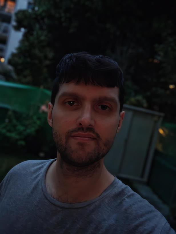 Nicht akzeptables Nachtfoto.