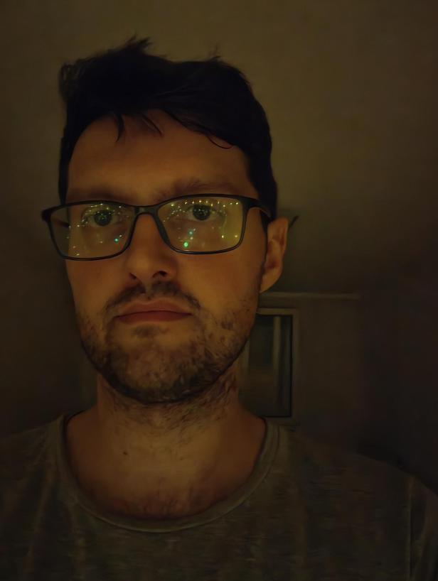 Nicht akzeptables Nachtfoto.