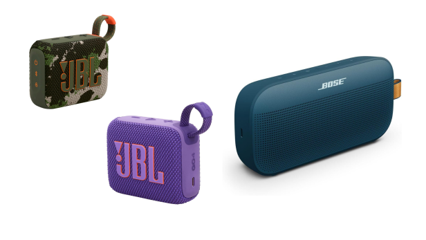 Mit einer Bluetooth-Box kann man im Urlaub via Smartphone Musik abspielen. Mit einer Bluetooth-Box kann man im Urlaub via Smartphone Musik abspielen.
