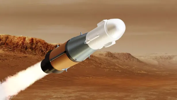 Visualisierung des Mars Ascent Vehicle Visualisierung des Mars Ascent Vehicle