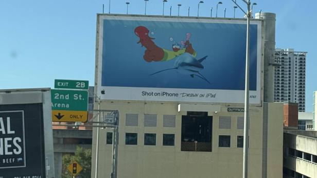 "Phallisches" Apple-Plakat sorgt für Aufregung