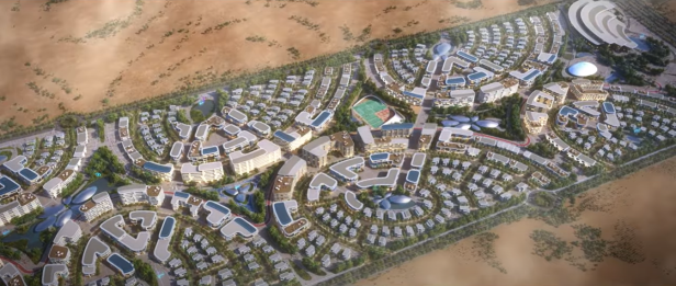 Die Line strauchelt: Nächste grüne Wüstenstadt bereits in Planung.