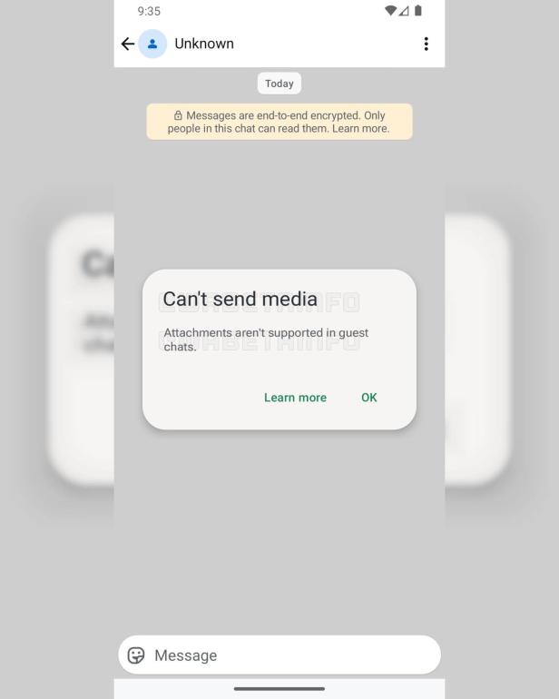 WhatsApp bekommt einen Guest Mode.