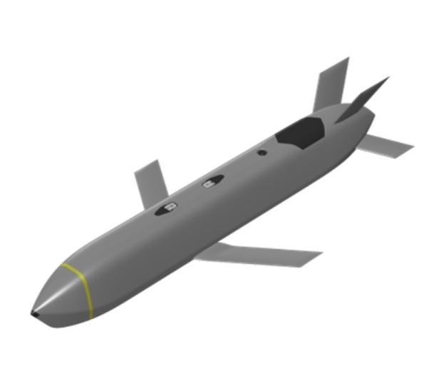 Grafik des ETV-Flugkörpers von Zone 5.