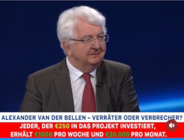 „Deepfake“ von Nationalbank-Gouverneur Holzmann.