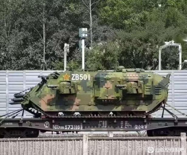 Der angebliche neue chinesische Panzer.