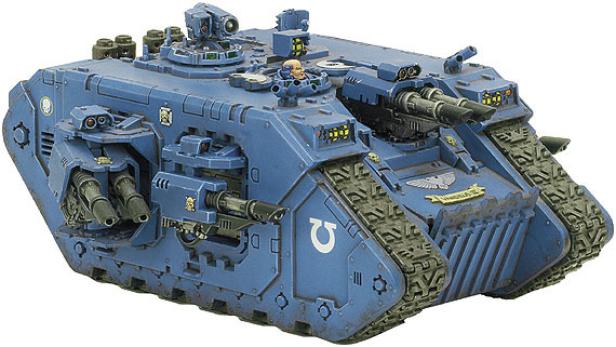 Ein Land Raider Terminus Ultra aus Warhammer 40k.