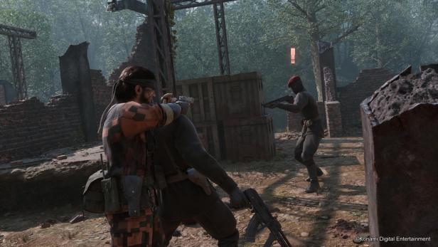 Eine Szene aus dem Videospiel „Metal Gear Solid Delta: Snake Eater“.