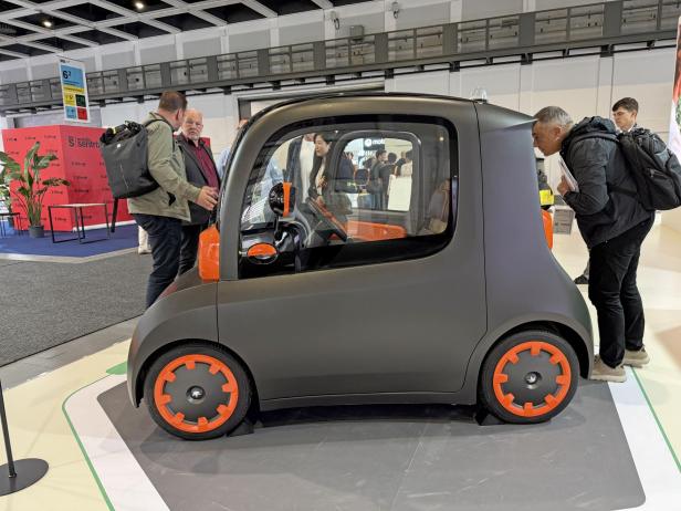Elektrisches Microcar von Astraux.