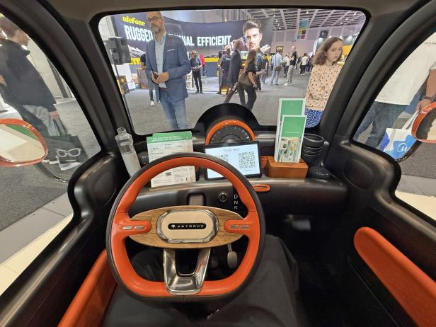 Elektrisches Microcar von Astraux.