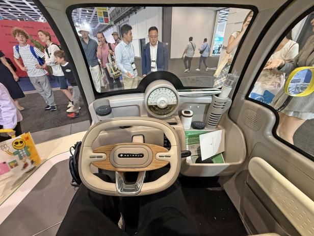 Elektrisches Microcar von Astraux.