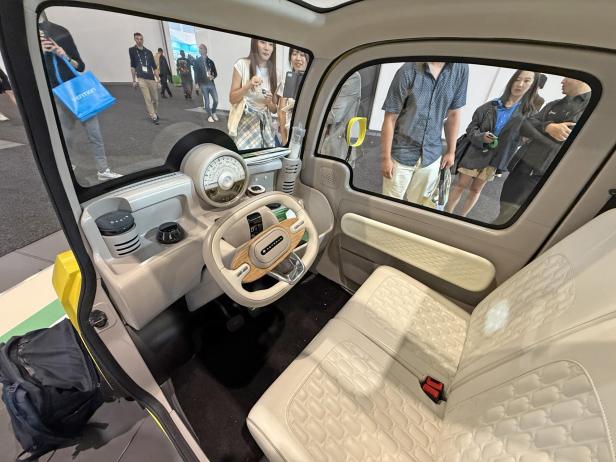 Elektrisches Microcar von Astraux.