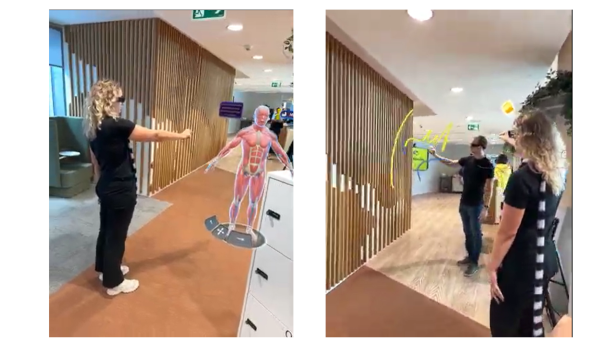 Jana Unterrainer testete die Snap Spectacles für die futurezone im Wiener Büro.