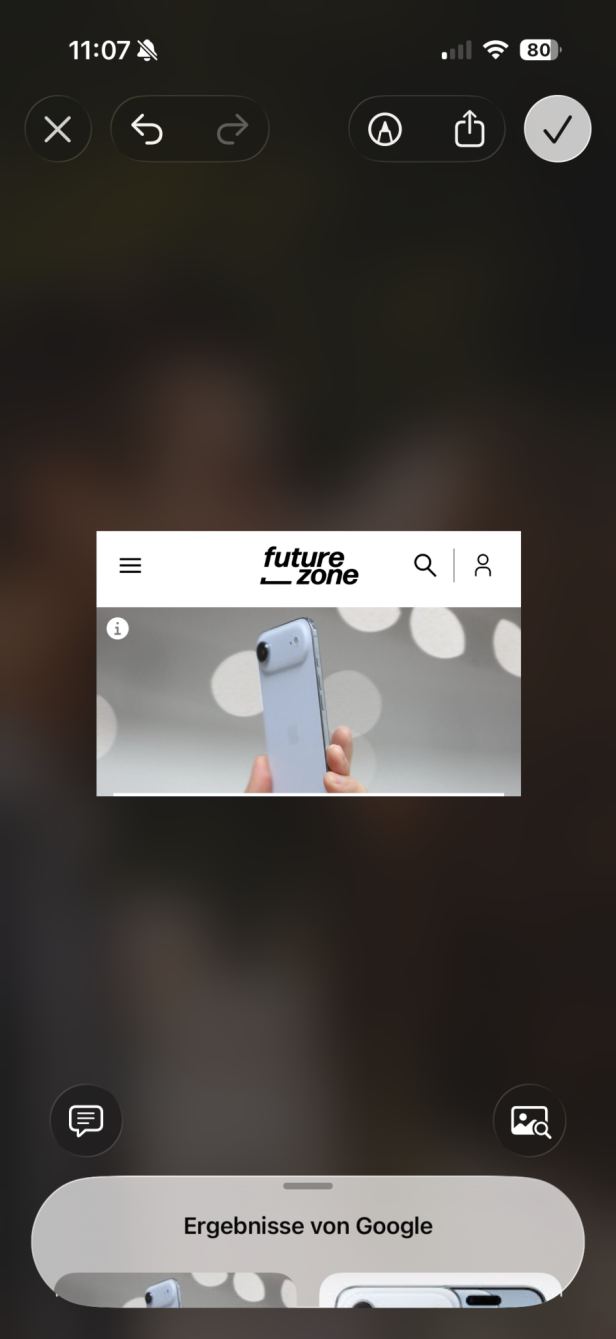 Das neue iPhone Air ist in einem Artikel von Futurezone zu sehen.