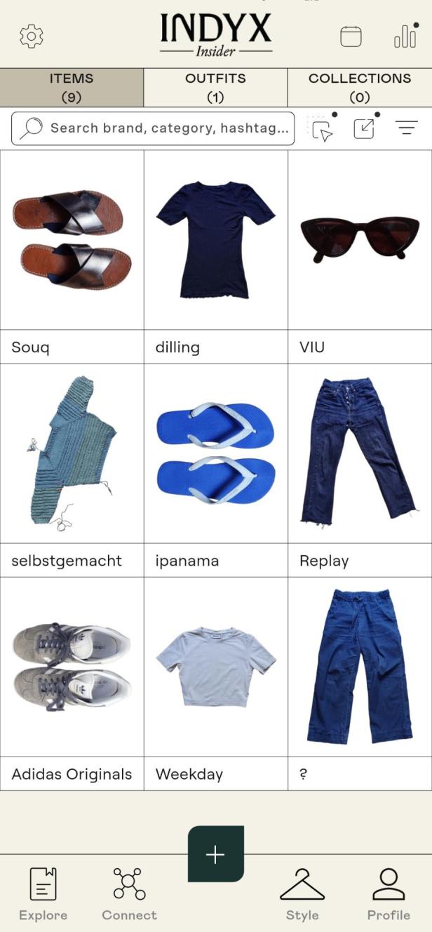 Artikelübersicht bei Indyx.