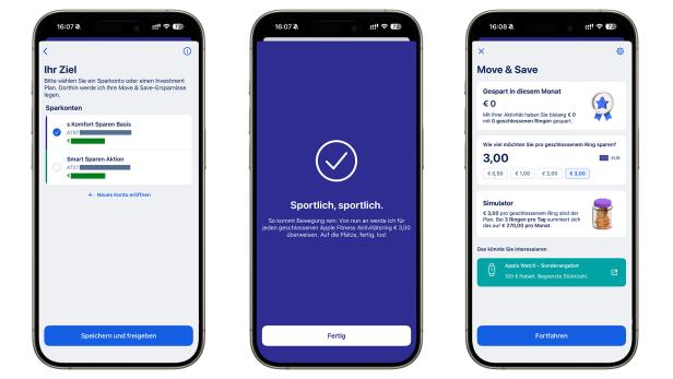 "Move & Save" in der George-App