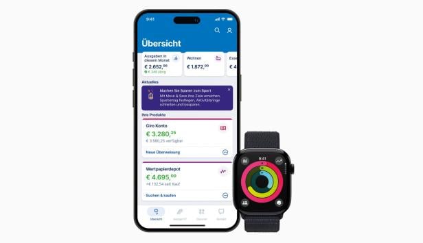"Move & Save" in der George-App
