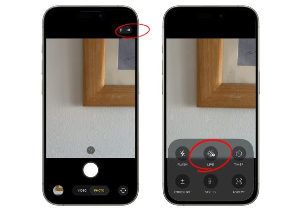 So aktiviert man Live-Fotos auf einem iPhone
