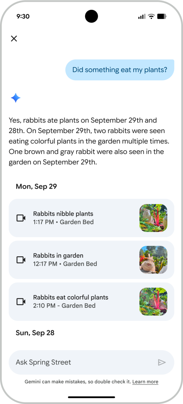 Screenshot der neuen Google-Home-App
