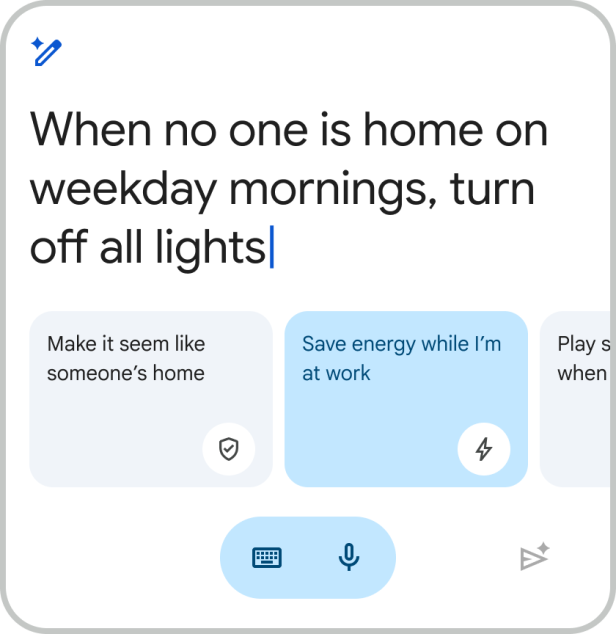 Screenshot der neuen Google-Home-App