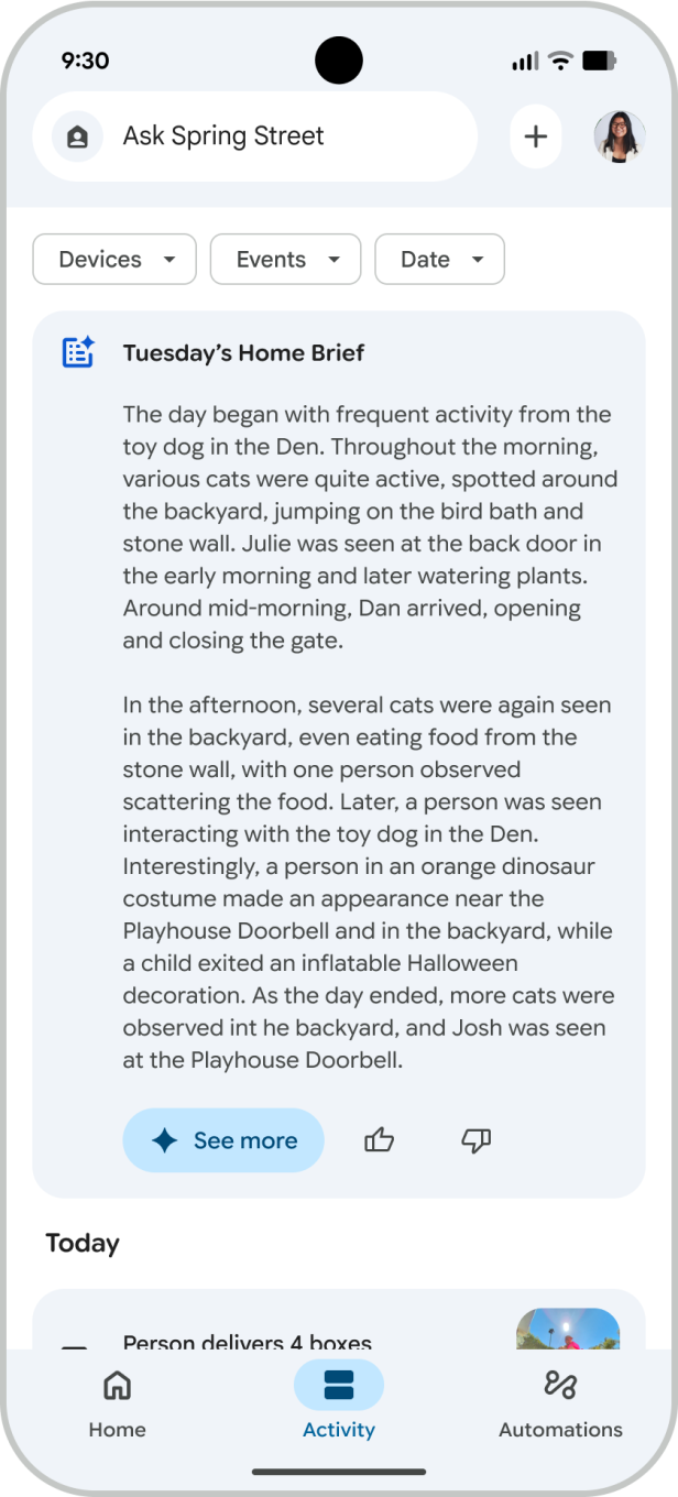 Die neue Tages-Zusammenfassung