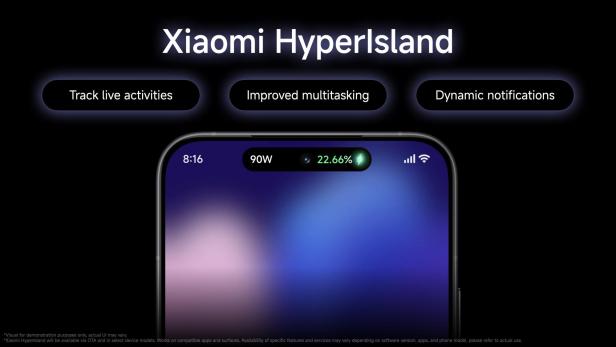 Xiaomi HyperIsland kommt mit HyperOS 3