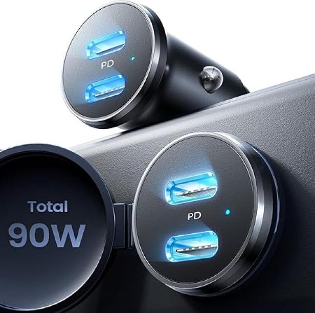 Ladegerät fürs Auto.