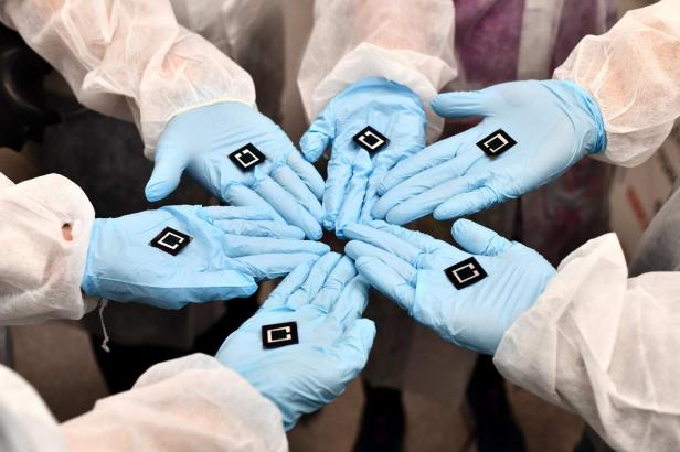 Die kleinen Solarzellen.