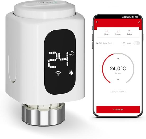 Smartes Thermostat.