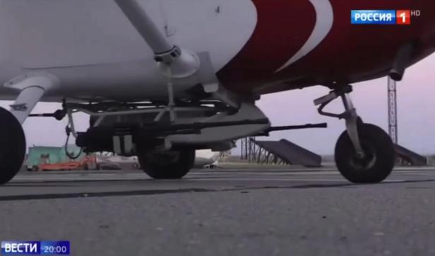 Screenshot aus dem russischen Fernsehbeitrag