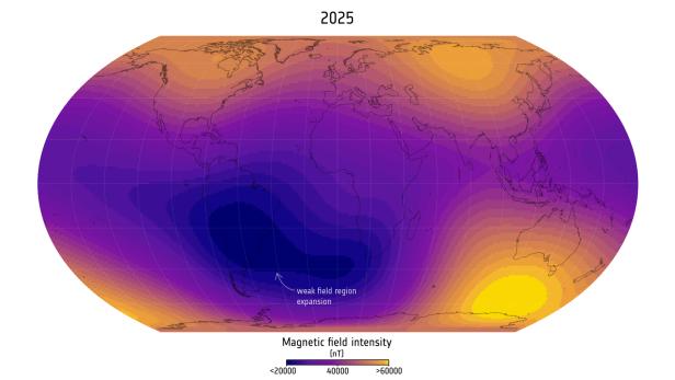 Anomalie im Magnetfeld, 2025