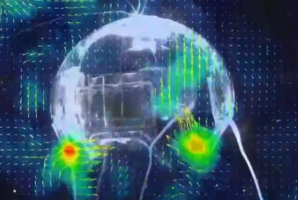Grafik der Unterwasserdrohne