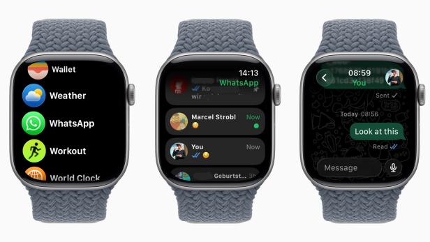 WhatsApp auf der Apple Watch