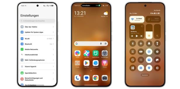 So sieht das neue HyperOS 3 von Xiaomi aus.
