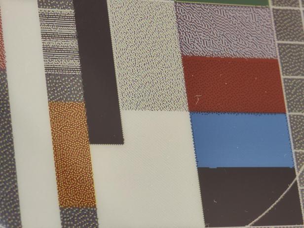 Testbild Farbsättigung