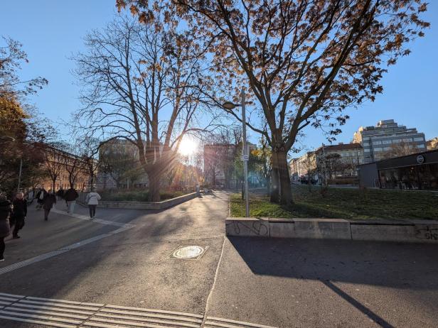 Google Pixel 10 Pro Fold: Beispielfoto mit der Weitwinkelkamera