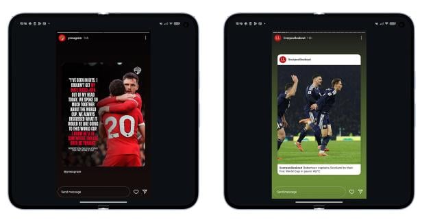 Screenshot mit dem Google Pixel 10 Pro Fold