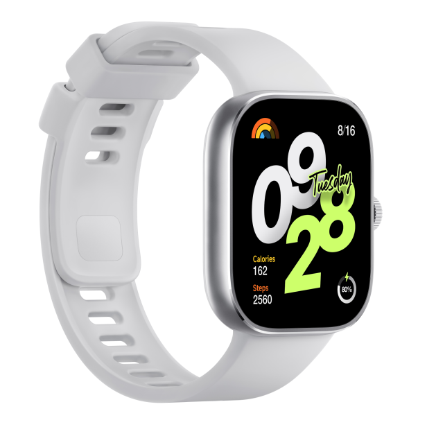 Redmi Watch 4 Frontansicht in weiß