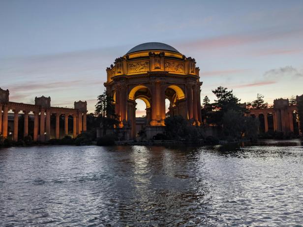 Der Palace of Fine Arts in San Francisco.