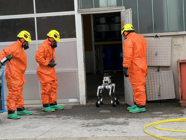 Roboter im Einsatz