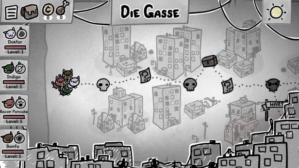Mewgenics Spielwelt