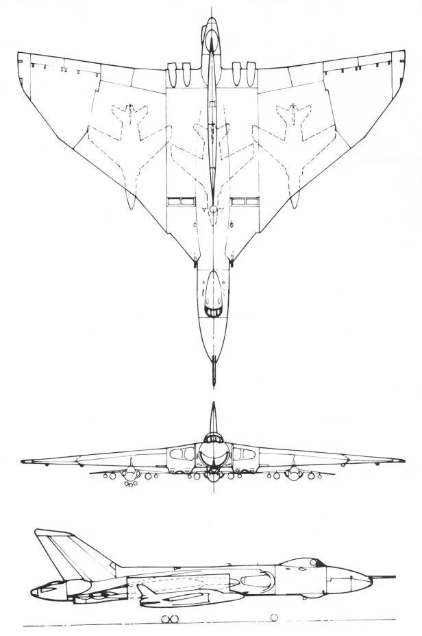 Schematische Grafik der Vulcan mit 3 Parasiten an der Unterseite